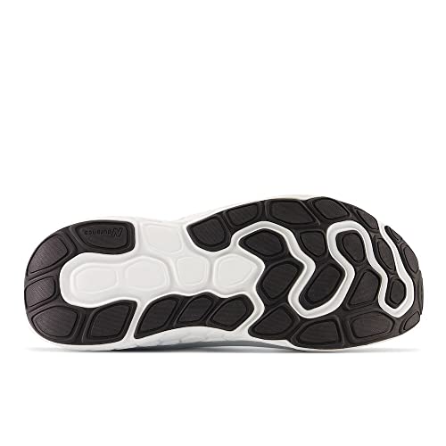 Men's Fresh Foam X Kaiha Road Running Shoes - Black + Phantom + Dark Silver Metallic, Size 10