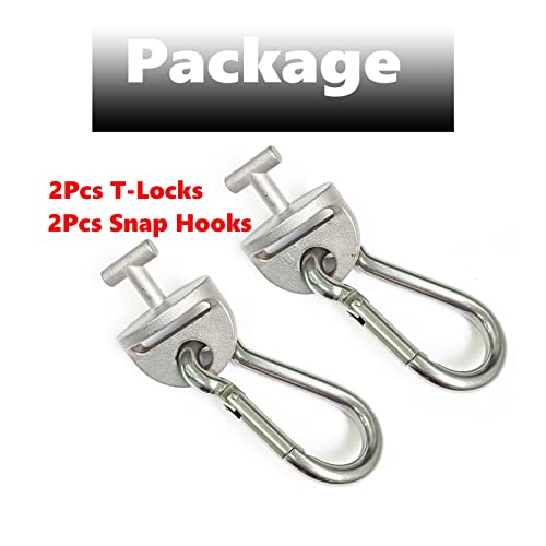 Stainless Steel T Lock Adapter for Tonal Gym Equipment - 1 Pair