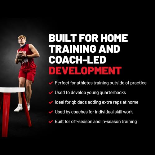 Football Quarterback Training Tee with Programmable Timer & Audible Buzzer