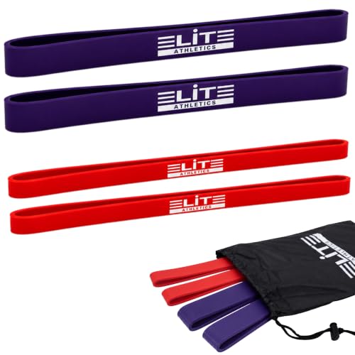 Heavy Thick Resistance Bands Set of 4 - Glute Activation & Strength Training