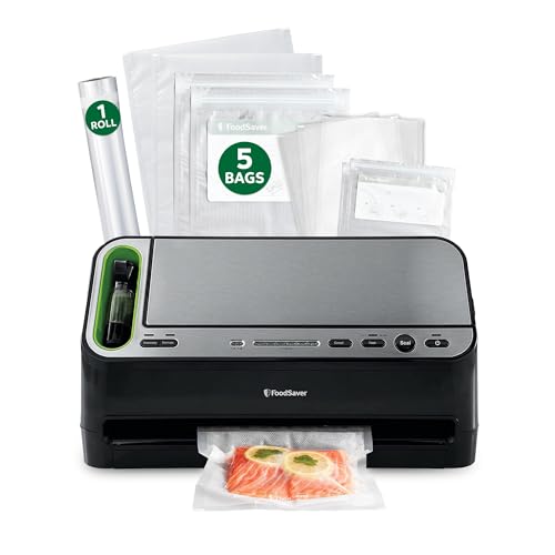 Vacuum Sealer Machine with Automatic Detection & Starter Kit - FoodSaver V4400