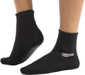 Adult Premium 3mm Neoprene Diving Socks - Non-Slip Black Large-X-Large