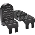 TOBWOLF U Slot Bike Rear Pedals - 12.5mm Aluminium Alloy Non-Slip Foot Pegs