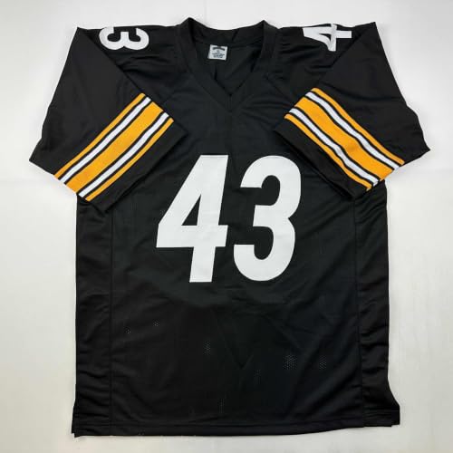 Men's XL Football Jersey with Facsimile Autograph - Troy Polamalu Reprint