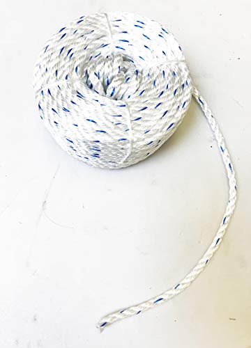 100-Foot Non-Lead Sinking Rope for Crab Traps - 1/4 Inch Diameter