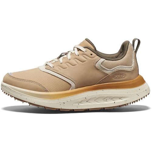KEEN Women's Breathable Walking Shoes - Performance Comfort, Safari Birch, Size 7