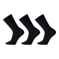 Smartwool Men's Hike Classic Edition Zero Cushion Liner Crew Socks 3-Pack, Black, Medium