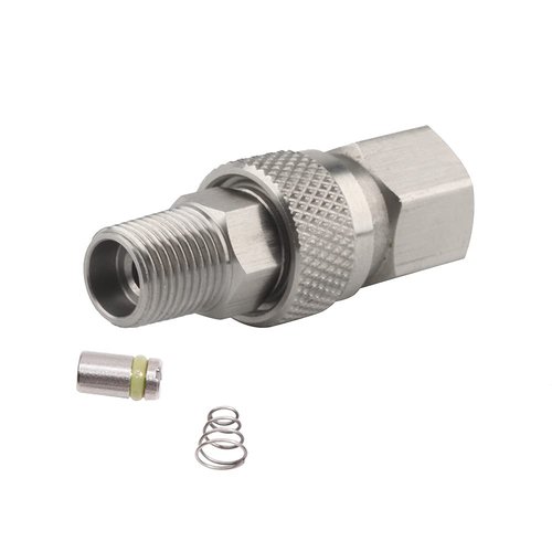 Forster Quick-Disconnect Set - 1/8 BSPP Fill Nipple & 8MM Adapter for PCP Paintball Air Charging Tools