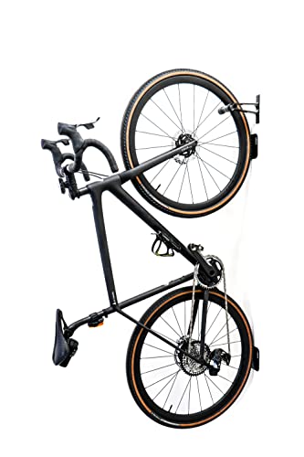 CNC Aluminum Bike Wall Mount Hook Supports up to 70 Lb for Indoor Storage