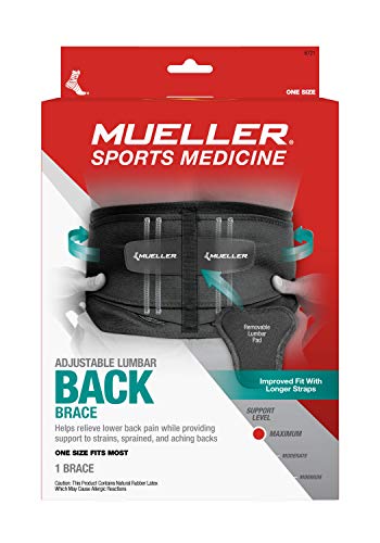 Adjustable Lumbar Back Brace Support Belt for Lower Back Pain Relief