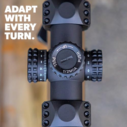 Triton Navigator Series 1-6x24 FFP Rifle Scope Black with C5 Dot BDC