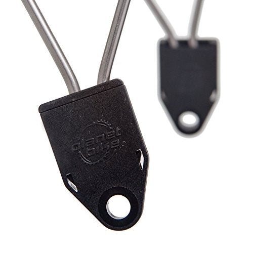 Cycling Fenders Set with Mudflaps for 700c Bikes - Eco-Friendly Recycled Plastic