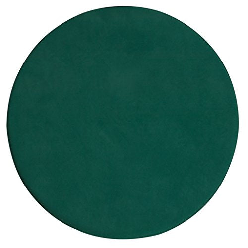 49-Inch Green Round Table Cover for Card Games, Mahjong, Board & Dice Games