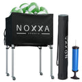 Portable Volleyball Ball Cart with Wheels and Storage Bag