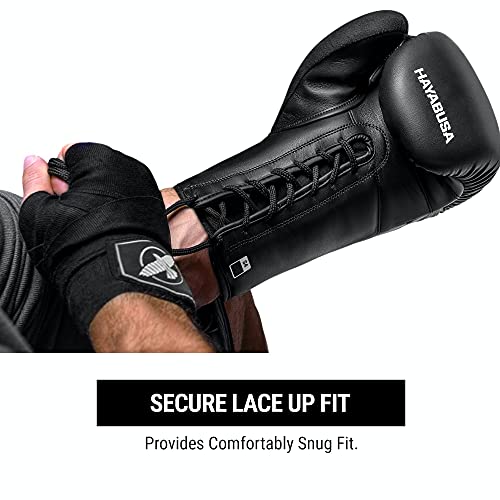 Hayabusa S4 16oz Lace Up Boxing Gloves for Men and Women - Heavy Bag & Sparring