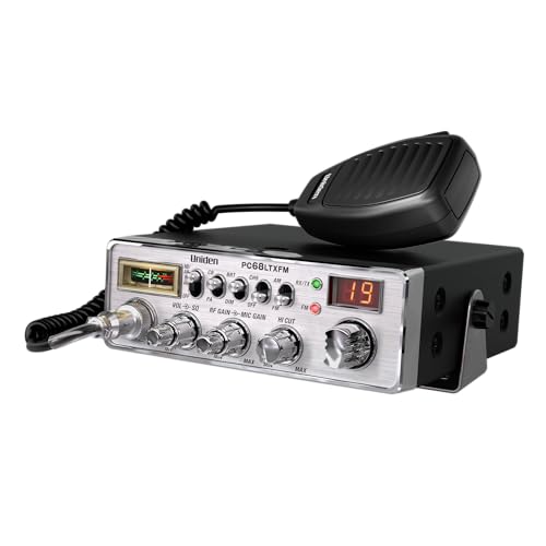 Uniden PC68LTXFM 40-Channel CB Radio with Dual AM/FM, Instant Channel 9