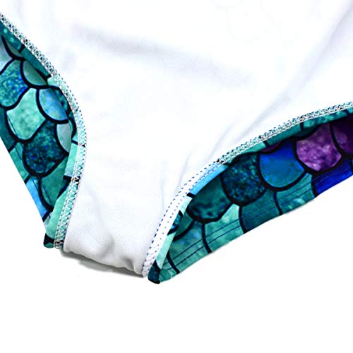 Girls One-Piece Swimsuit for Ages 11-12 Years - Cute & Bright Swimwear