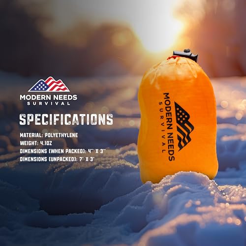 Emergency Sleeping Bag & Bivy Sack - Compact Survival Blanket with Warmth - Variation 10