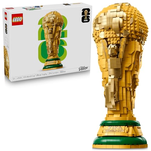 LEGO FIFA World Cup Official Trophy Building Set for Soccer Fans Ages 12+