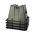 SEAFLO Heavy Duty Pontoon Boat Storage Blocks Set of 4 - Weather-Resistant & Stackable