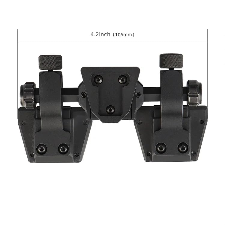 Night Vision Helmet Mount for M250 IR Patrol NVG Devices - Dovetail Adapter