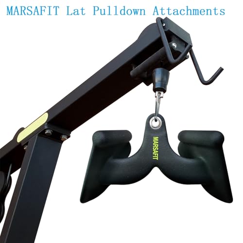 8-Inch Lat Pulldown Bar for Cable Machine Home Gym Strength Training