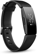 Fitbit Inspire HR Heart Rate & Fitness Tracker with Black Band – Water-Resistant, 24/7 Monitoring