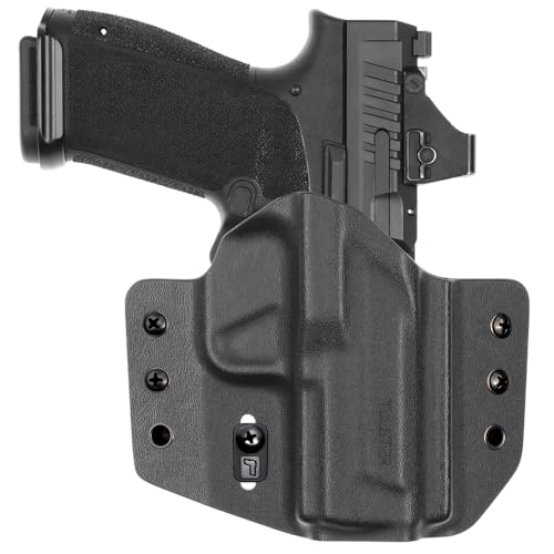 Tulster OWB Kydex Holster for Canik Mete MC9 Prime - Black, Optic Ready, Concealed Carry