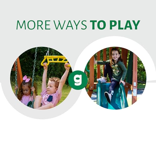 Gorilla Playsets Skateboard Swing for Kids - Outdoor Backyard Playset Accessory