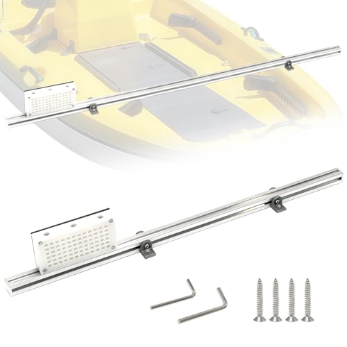 Heavy Duty Aluminum Kayak Trolling Motor Mount Kit with Adjustable Bracket