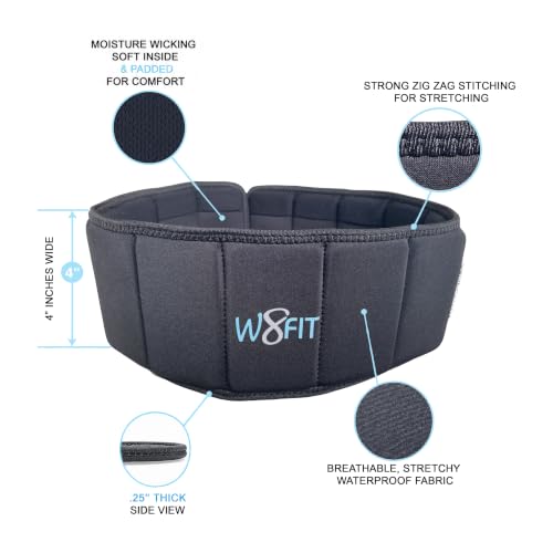 Adjustable Weighted Belt for Walking & Training - Small 7 LB, Women & Men