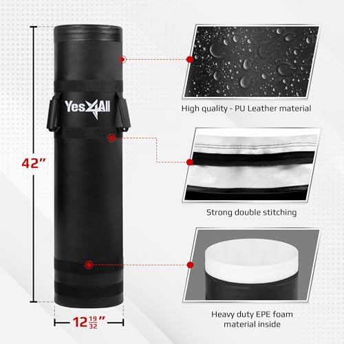 Yes4All 11LBS Tackling Dummy for Contact Sports Training — Durable Football & Martial Arts Dummy