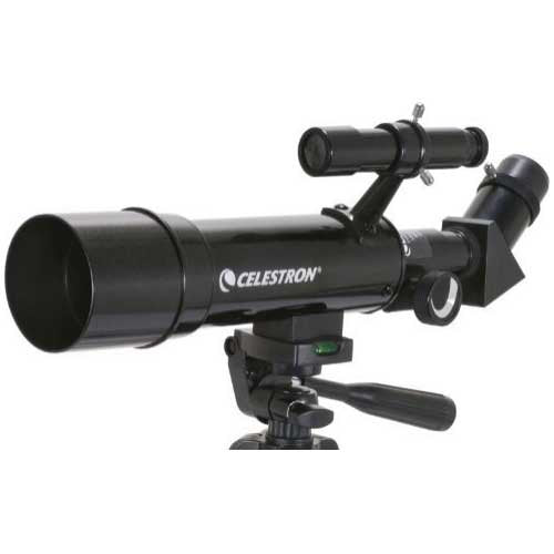 Celestron Travel Scope 50mm Refractor Telescope with Backpack & Tripod – Beginner Astronomy Kit