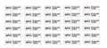 GFCI Outlet Safety Stickers - 30 Pack Small Electrical Decals