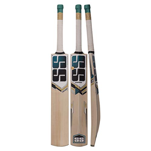 Yogi Sports SS Kashmir Willow Cricket Bat Short Handle Full Size with Cover & Tennis Ball