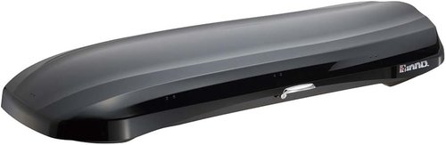 Inno BRM660BK Wedge Cargo Box - 11 Cubic Feet Storage Solution in Gloss Black