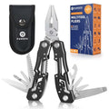Fangfo 14-in-1 Multitool with Safety Locking – Professional Stainless Steel Pliers, Knife, Bottle Opener, Screwdriver, 10 Pack