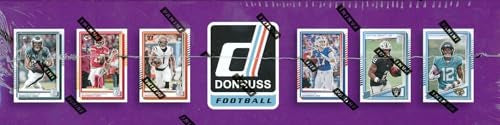 2025 Donruss Football Card Set - 405 Cards with 100 Rookies & Exclusive Holos