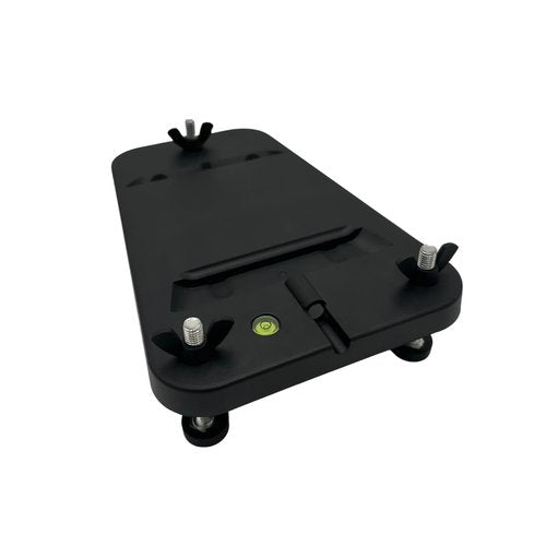 Bogeys2Birdies Alignment and Leveling Stand for Swing Caddy SC4 / SC4Pro Golf Launch Monitor, Voice Caddy, Adjustable Height, Built-in Level, Alignment Stick Holder