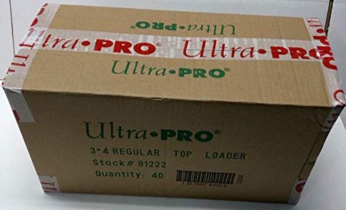 Ultra Pro 1000 Clear Top Loaders for Sports & Gaming Cards 3x4 inch