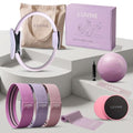 Form Pilates Equipment Set – 11-Piece Home Workout Kit with Resistance Bands, Sliders & Guide