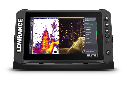 Lowrance Elite FS Fish Finder & Chartplotter 9 Inch with Active Imaging 3-in-1
