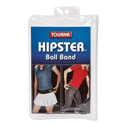 Tourna Hipster Ball Band for Holding Tennis Balls and Pickleballs - Large, Black