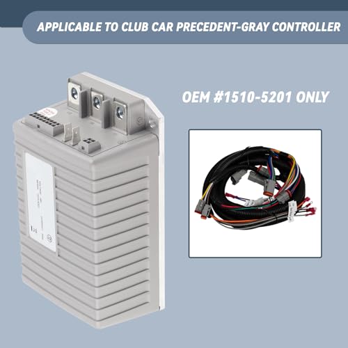 Golf Cart Wiring Harness for Club Car Precedent Gray Controller - Model #1515-5201 (Variation: Gray Controller)