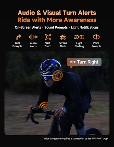 iGPSPORT BiNavi Air GPS Bike Computer 3.0'' Touch Screen Navigation