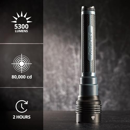 Streamlight ProTac HL 6 Flashlight 5300 Lumens, Rechargeable, One Size