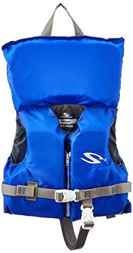 Blue Infant Life Vest - USCG Approved Baby & Toddler PFD for Water Safety
