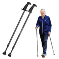 Adjustable Walking Poles for Balance & Rehab - Lightweight, Collapsible, Ergonomic Handles