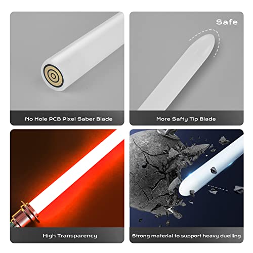 DAMIENSABER Xenopixel Pixel Light Saber Blade 36 inch - Heavy Dueling Compatible