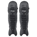 Champion Sports Single Knee Umpire Leg Guards 16.5" Baseball & Softball Protective Gear Pair